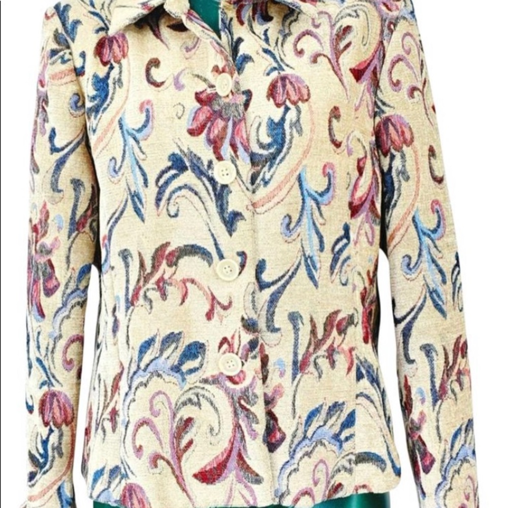 Oscar de la Renta

Floral Paisley Tapestry Jacket